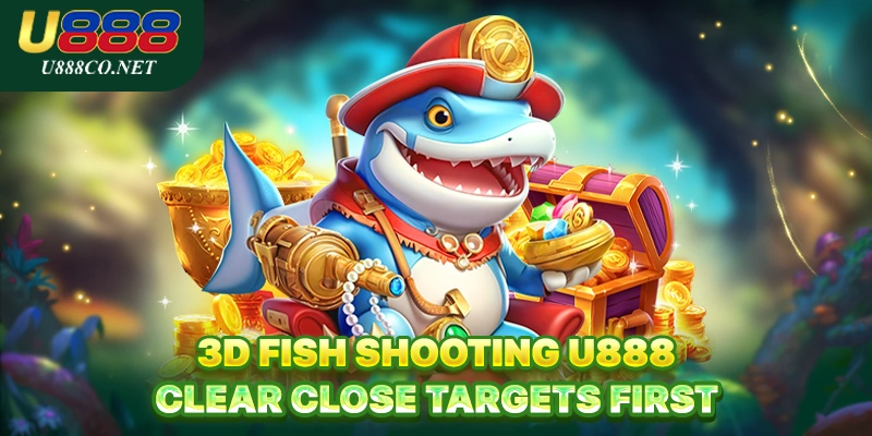 3D Fish Shooting U888 – Realistic Ocean Battles & Strategy 3D Fish Shooting U888 – Clear close targets first
