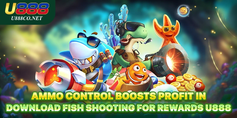 Ammo control boosts profit in download Fish Shooting for Rewards U888