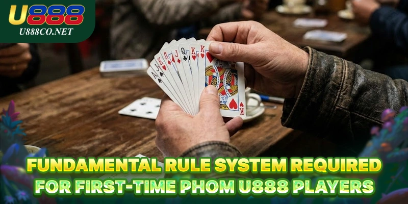 Fundamental rule system required for first-time Phom U888 players