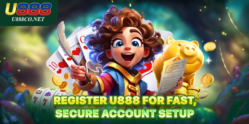 Register U888 Register U888 for fast, secure account setup