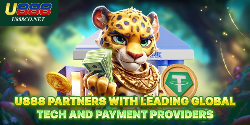 U888 U888 partners with leading global tech and payment providers